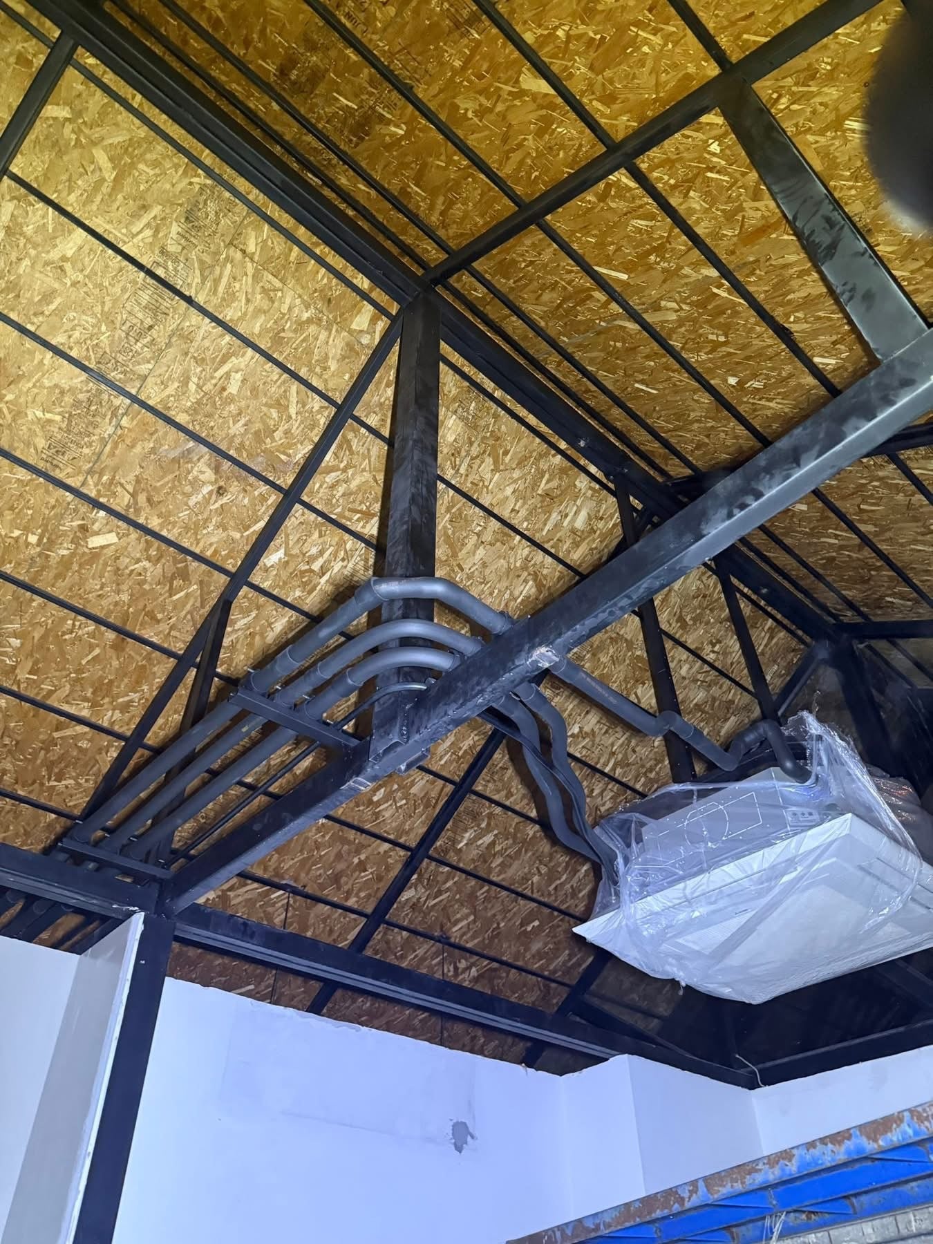 Cassette air conditioner installation