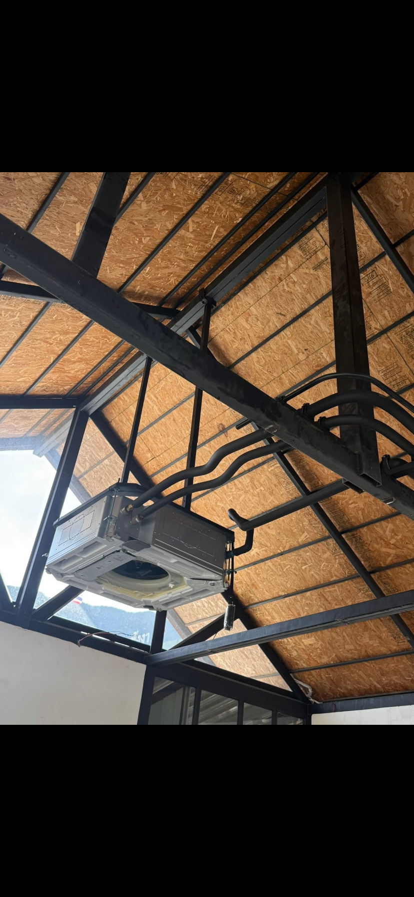 Cassette air conditioner installation