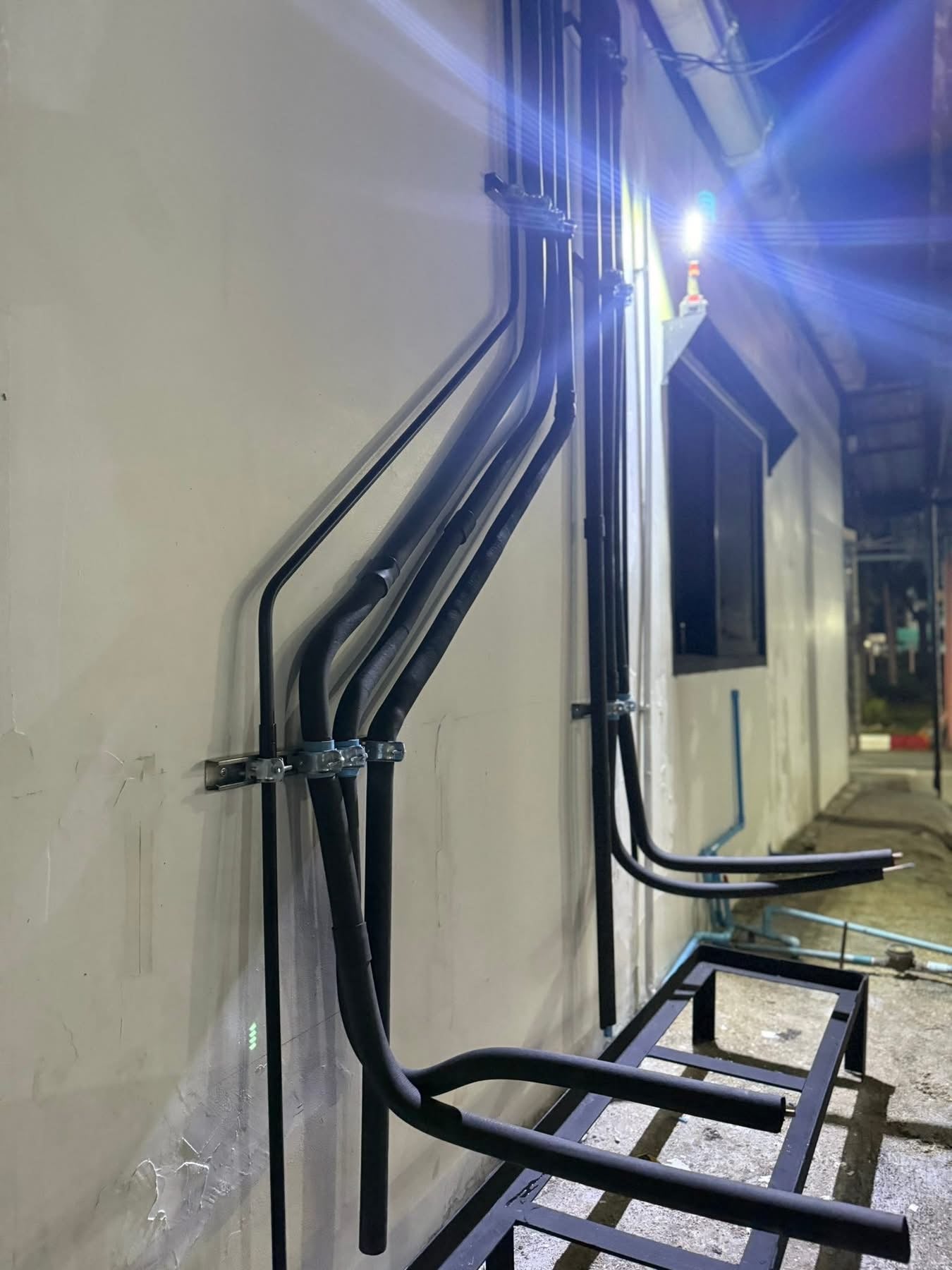 Cassette air conditioner installation