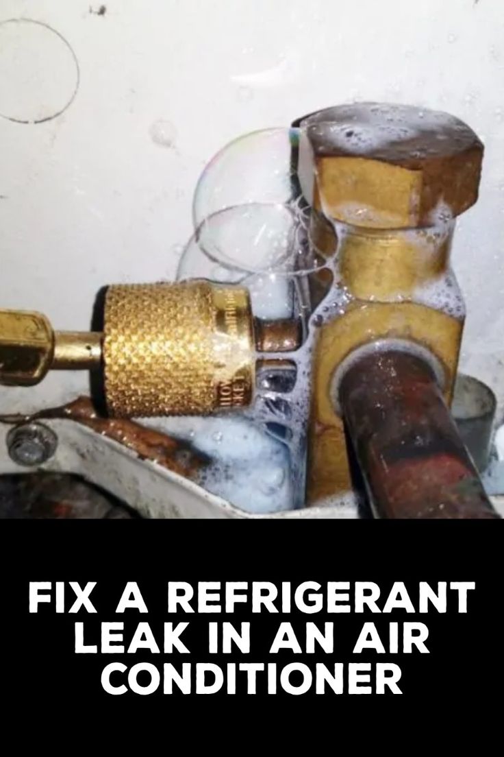 Refrigerant Leak Fix